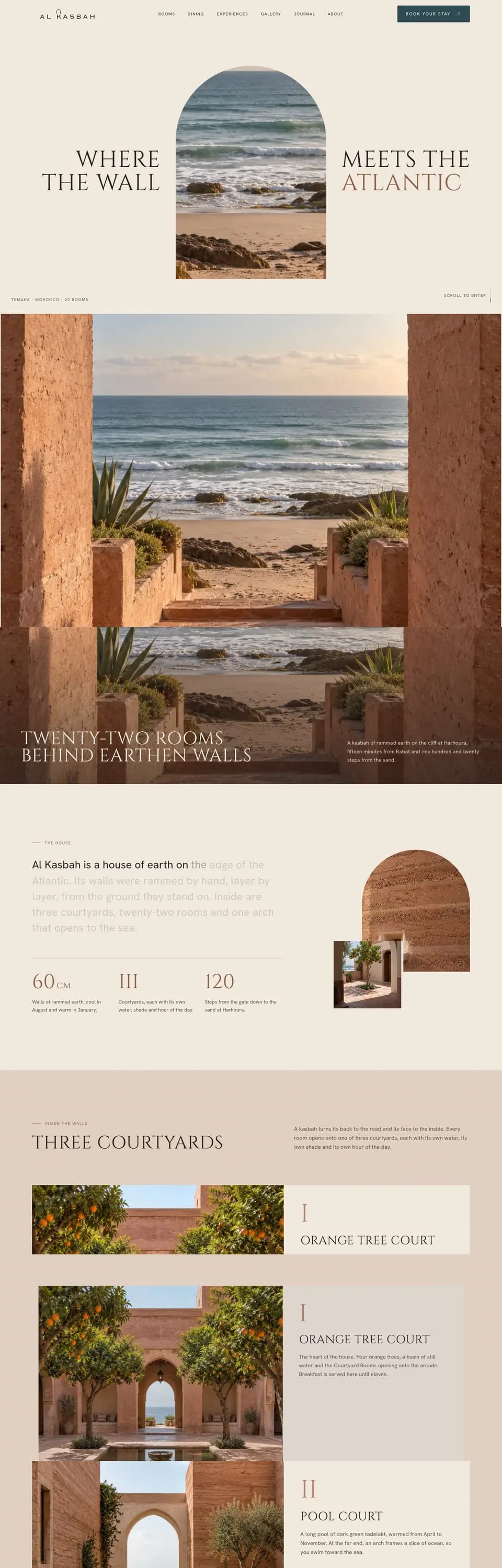 Hotel Al Kasbah website