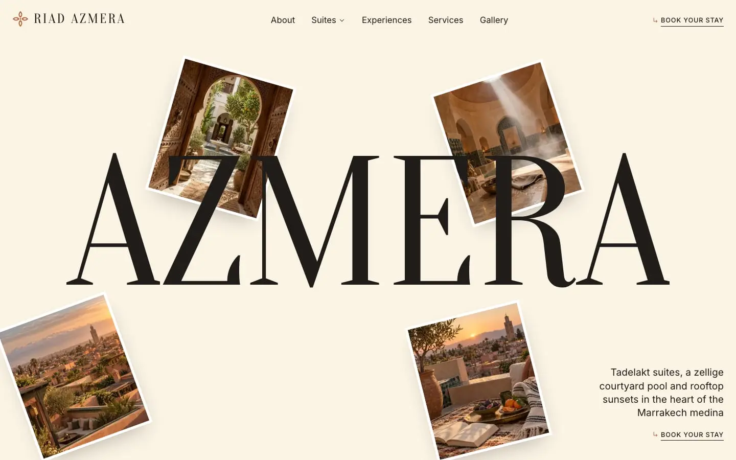Riad Azmera homepage